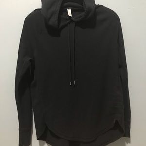 Under Armour black hooded sweatshirt